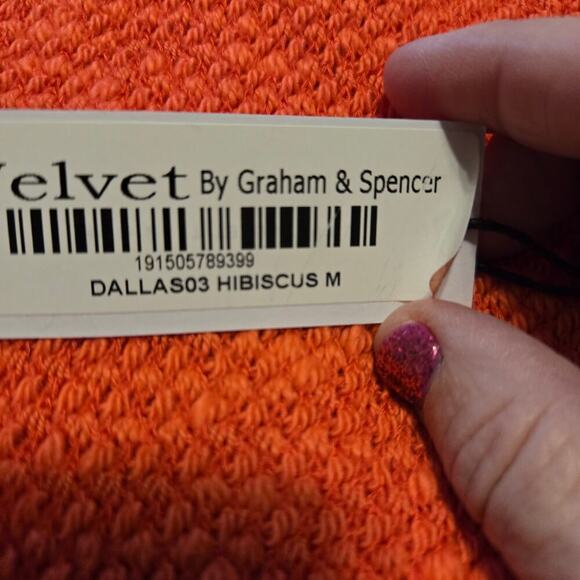 VELVET By Graham & Spencer Dallas cardigan in hibiscus pink Resort Wear Office - Picture 7 of 11